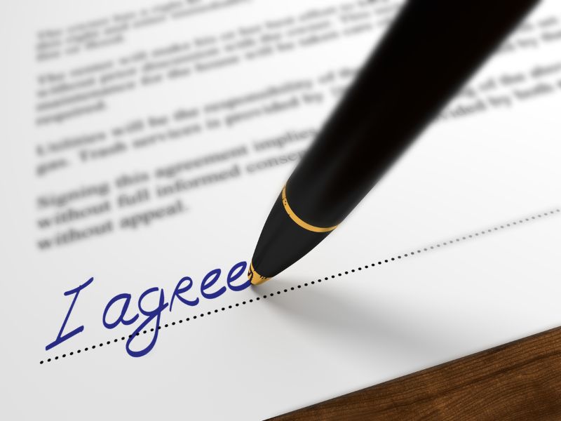 signing a postnuptial agreement